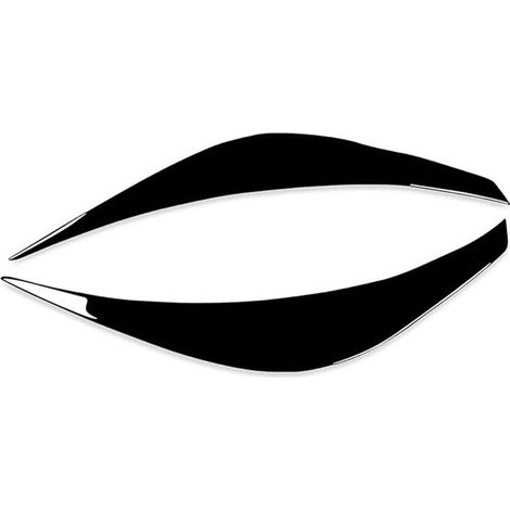 Adesivo di rivestimento per la cornice superiore del faro anteriore dell'auto Veloster 2011-2017 (1/2)