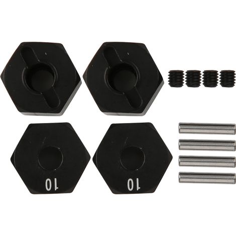 Pièce de rechange pour moyeu hexagonal de roue, compatible avec SCX10 90046 90047 RR10 RC Crawler (10 mm). (1/5)