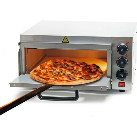 Horno para pizza 2000 vatios acero refinado piedra para pizza refractaria para alimentos 160002439