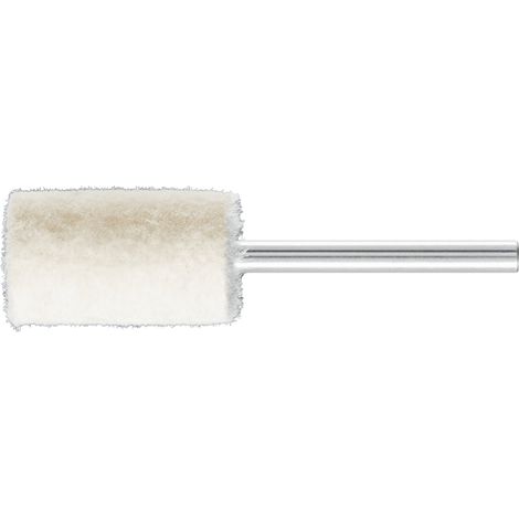 PFERD mittelharte Filzpolierstifte Zylinderform Ø 12x20mm Schaft-Ø 3 mm (1/5)