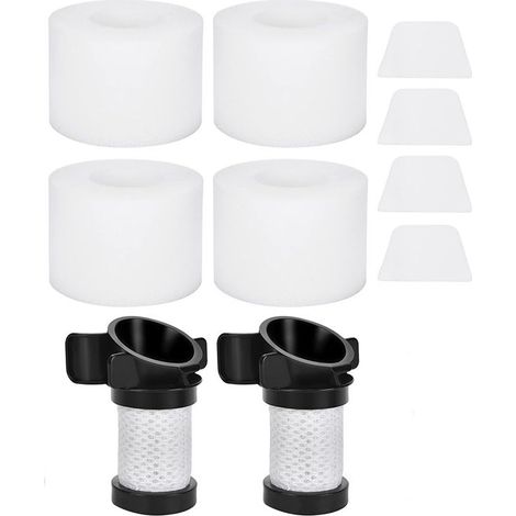 Filtre à feutre en mousse for rouleau de brosse compatible avec les aspirateurs Shark IONFlex DuoClean IF100 X30 X40 F60 F80 IF200 IF201 IF202(10 pcs) (1/5)