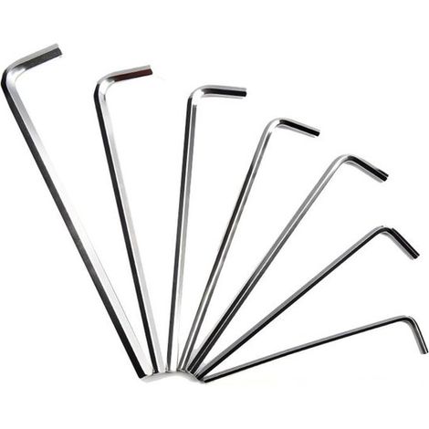 Juego de 7 mini llaves Allen (0,9 mm-4 mm) juego de llaves de destornillador (1/5)