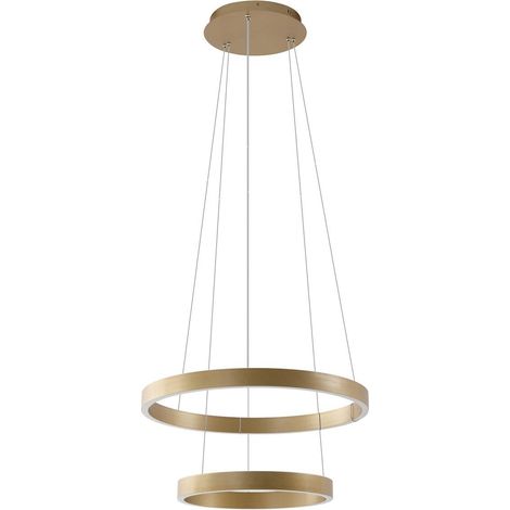 Lucande 'Yonam' en Dorado de Aluminio
