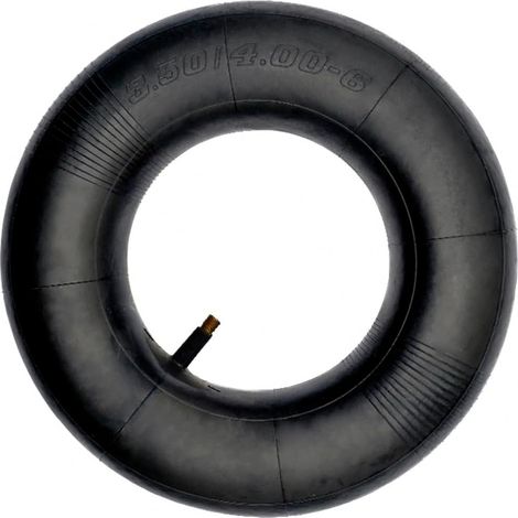 1 Pack 3.50/4.00-6" Nature Rubber Replacement Inner Tube, with TR13 Strainght Valve Stem, Fits 4.10/3.50-6 13x4.00-6, 4.00-6, work for Wheelbarrows, Go Kart, and more