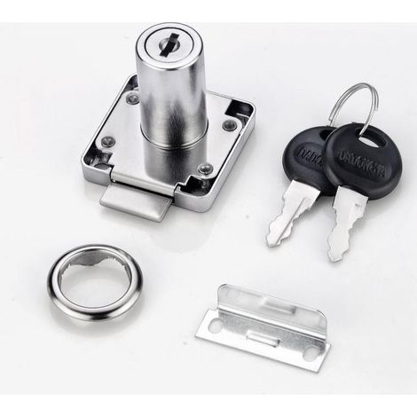 Loquet de meuble, loquet de porte, loquet pour bois de 22 mm d'épaisseur, 1 pièce