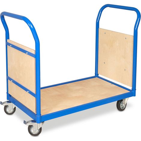 BRB Doppel-Stirnwandwagen LxBxH 1130x500x890 mm, Ladefläche ca. LxB 1x500, Tragkraft 250 kg