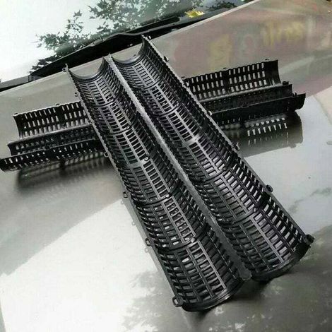 Protecteurs De Tronc d'arbre Protection Contre L'écorce Filet De Protection pour Arbre Plantes Protection du Tronc d'arbre Plastique Résistant Intempéries Réutilisable pour Arbres 3/6 Pcs (1/3)