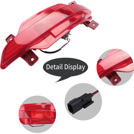 One pair of 605000282AA and 605000283AA lights are suitable for the rear fog light assembly of the 2020-2021 Chery Tiggo 7 PRO. (1/4)