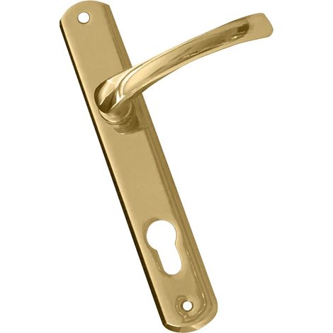 Maniglia rio con placca quadro 8 foro yale (2 pezzi) -