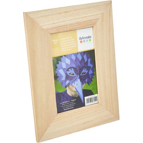 Artemio Cornice portafoto 10 15, Legno, Beige, 18 x 1 x 23 cm, 18 x 1 x 23 cm (1/3)