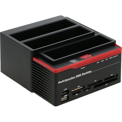 HDD-Dockingstation, USB 3.0-Schnittstelle, Dual-Bay-Kompatibilität, 1 (1/2)