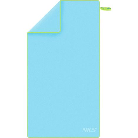 Toalla de microfibra, azul-verde, 180x100 cm (1/5)