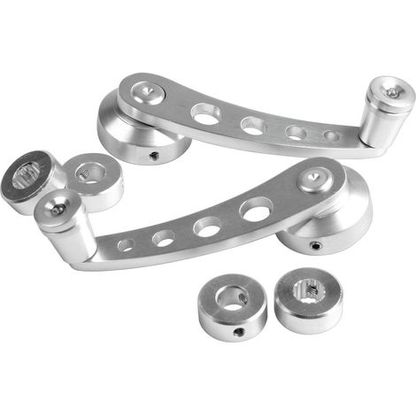 Racing Levers, kit leve alzacristalli - 10 cm - Alluminio