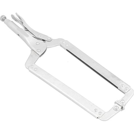 Étau de serrage multifonctionnel en acier au chrome-vanadium de 45,7 cm (18 po), robuste et réglable, à verrouillage, mécanique (1/5)