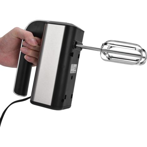 Fouet électrique haute puissance portable pour mélanger le beurre et les œufs, avec 5 vitesses réglables, pour la cuisine domestique (prise UE 220 V). (1/5)