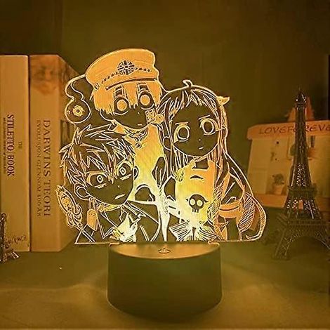 Veilleuse LED 3D, thème anime, pour chambre, table de chevet, salon et ambiance cosy.-AquaForge (1/5)