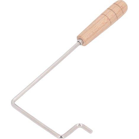 Clé hexagonale de guitare allongée de 4 mm, manche en bois massif, outil de réglage pour l'entretien (1/5)