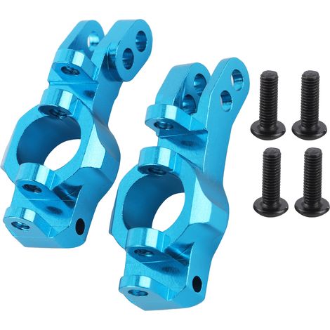 Pièce de moyeu avant/arrière en alliage d'aluminium pour voiture télécommandée REDCAT XTE 1/10 - Bleu (1/5)