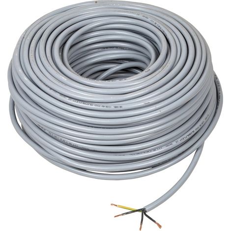 Câble de commande PVC 4 x 4 mm² avec conducteur de protection