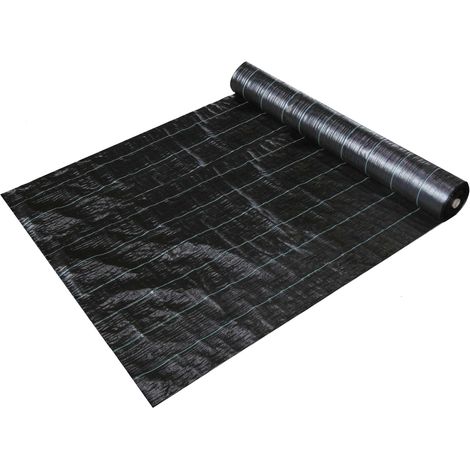 Randaco 4x10m Tela antihierbas para plantas y flores – Ideal para uso exterior