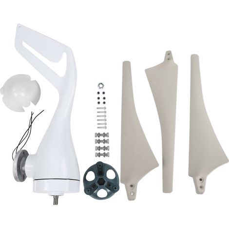 NE-100S3 Générateur d'éolienne 100W 3PCS 580mm Lames en fibre de nylon Moulin à vent électrique (12V)