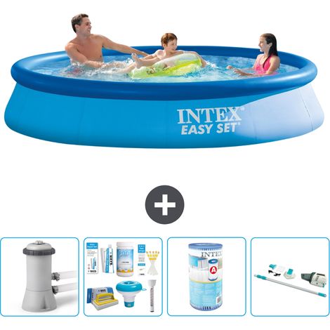 Intex Piscine Easy Set Ronde - 366x76 cm - 5-pièces S41032 (1/5)