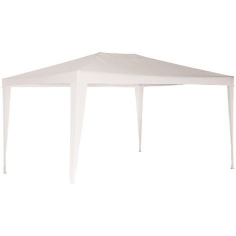 GAZEBO DA GIARDINO mt 3 x 4 - copertura colore bianco