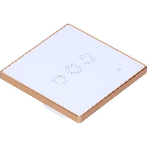 Interrupteur WiFi Intelligent pour Prise Britannique, Télécommande sans Fil Tactile, 2200W 95‑240VAC