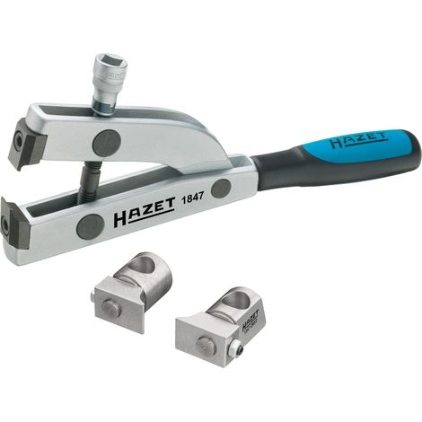HAZET Pince de serrage pour soufflets d'essieu 1847/3 ∙ Carré creux 10 mm (3/8 pouce) (1/2)