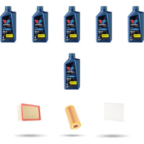 Kit tagliando 3 FILTRI e 6L OLIO compatibile con Vw Arteon (3H) 2.0 TsI 206kw Dal 2017 (1/5)