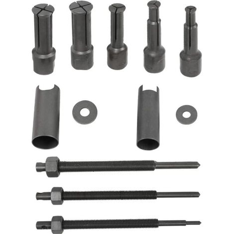 Kit per la rimozione del cuscinetto interno della moto – 5 misure di clip aperte 9-23 mm – Acciaio al cromo vanadio – Antiossidante e anticorrosione (1/5)