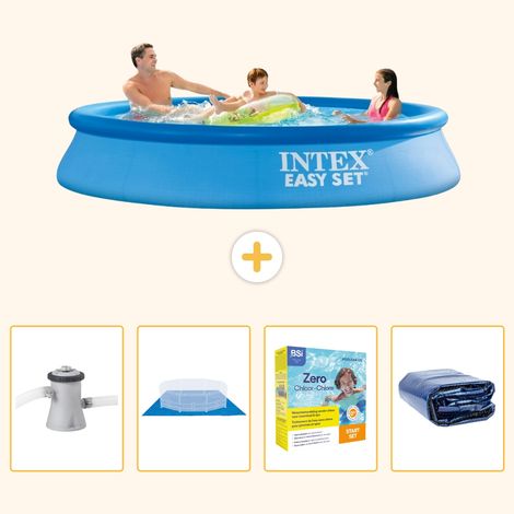 Intex Piscine Easy Set Ronde - 305x61 cm - 5-pièces  S245 (1/5)