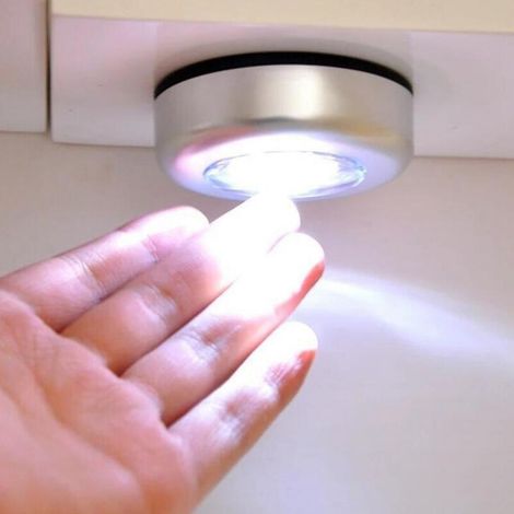 Fdit Veilleuse, Mini Veilleuse LED 3 Ampoules Lumineuses Veilleuse pour Usage Domestique (1/5)