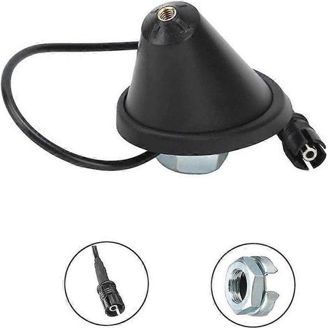 Base antenna tetto auto, per Fiat Grande Punto Evo 500 Panda Bravo Stilo Croma 51908657 51789234 (1/4)