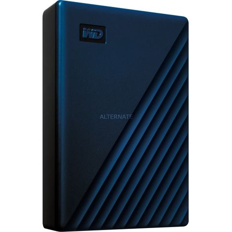Western Digital My Passport for Mac Externe Festplatte 5 TB USB Type-A / USB Type-C 3.2 Gen 1 (3.1 Gen 1) Blau