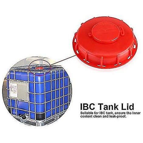 Couvercle de réservoir, bouchon pour réservoir d'eau liquide, plastique rouge 163 mm