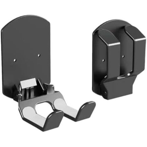 BUNTHAUS 1pcs Support Casque Gamer avec Crochet Adhésif, Porte Casque Pliable pour Bureau et Mur, Support de Casque Anti Glissement et Résistant, Installation Facile sans Perçage (1/4)