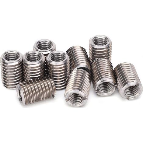 Lot 10 Manchons Réparation Filetage Acier Inox Écrou réducteur (1/5)