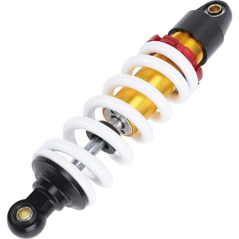 Amortisseur de suspension réglable de 280 mm pour moto, avec ressort de 12 mm et capacité de charge de 550 lb, pour quad, moto tout-terrain et karting (1/5)