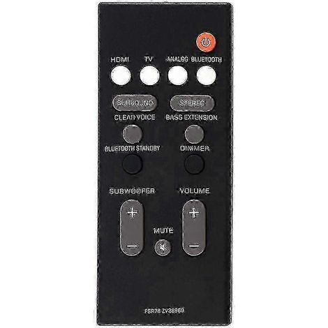 Télécommande de remplacement pour barre de son YAS-106, YAS-207 et YAS-107 (1/5)