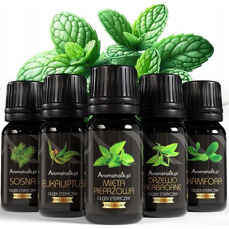 100 % natürliche ätherische Öle – Gesundheits-Plus-Set  5 Öle