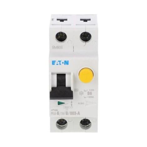 Interrupteur Eaton pfl6-6/1n/b/003-a 6 A disjoncteur différentiel (1/3)