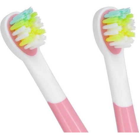 Têtes De Recharge Pour Brosse À Dents Sonique - Pour Enfants À Partir De 6 Ans - Compatible Avec Manomano Sonic Junior - Lot De 4 (1/2)