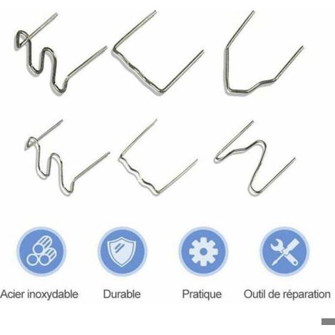 Agrafe - Réparation Plastique - Pour Pare-Chocs Automobile - 1200 Pièces (1/4)