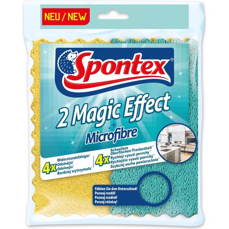 Panni in microfibra Spontex Magic Effect 2 pz. (1/5)