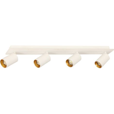 Plafoniera Parma bianca/oro 4xGU10 LED Light Prestige (1/5)