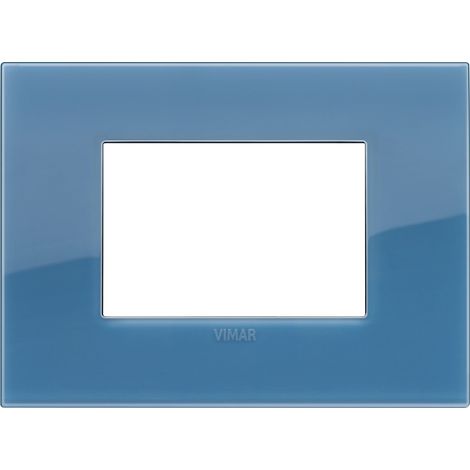 Placca Classic 3M Reflex oltremare Vimar Arkè 19653.64
