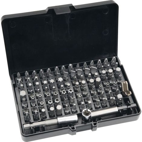 99 tlg. Spezialbitsatz 1/4" 25 Jahre Garantie (1/3)