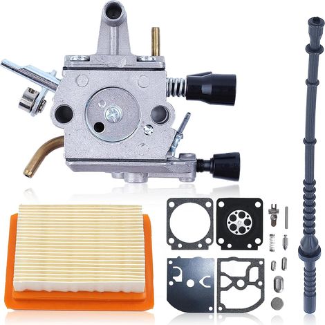 Carburateur pour Stihl FS120 FS200 FS020 FS202 FS250 FS250R FS300 FS350 FR350 FS120R FS200R BT120 BT120C BT121 SP200 TS200 HT250 Débroussailleuse Remplacement 4134 120 0653 4134 120 0603 (1/5)