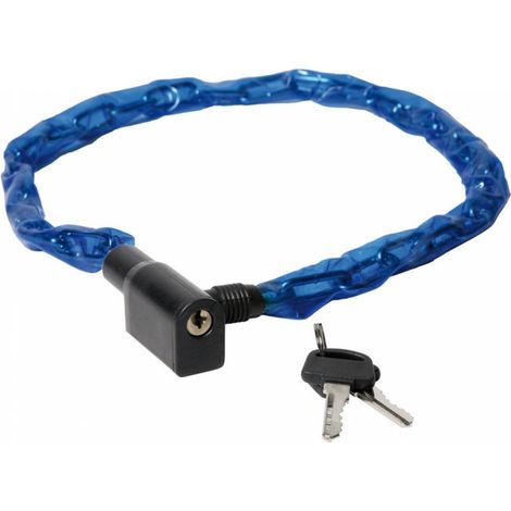 1PZ CATENA ANTIFURTO TONDA CON LUCCHETTO Ï mm.3,5 cm.80